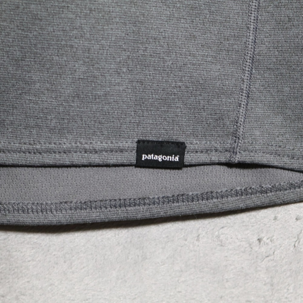Patagonia Shirt Mens Medium Gray Capilene 3 Midweight Base Layer Top Outdoors - Picture 3 of 9